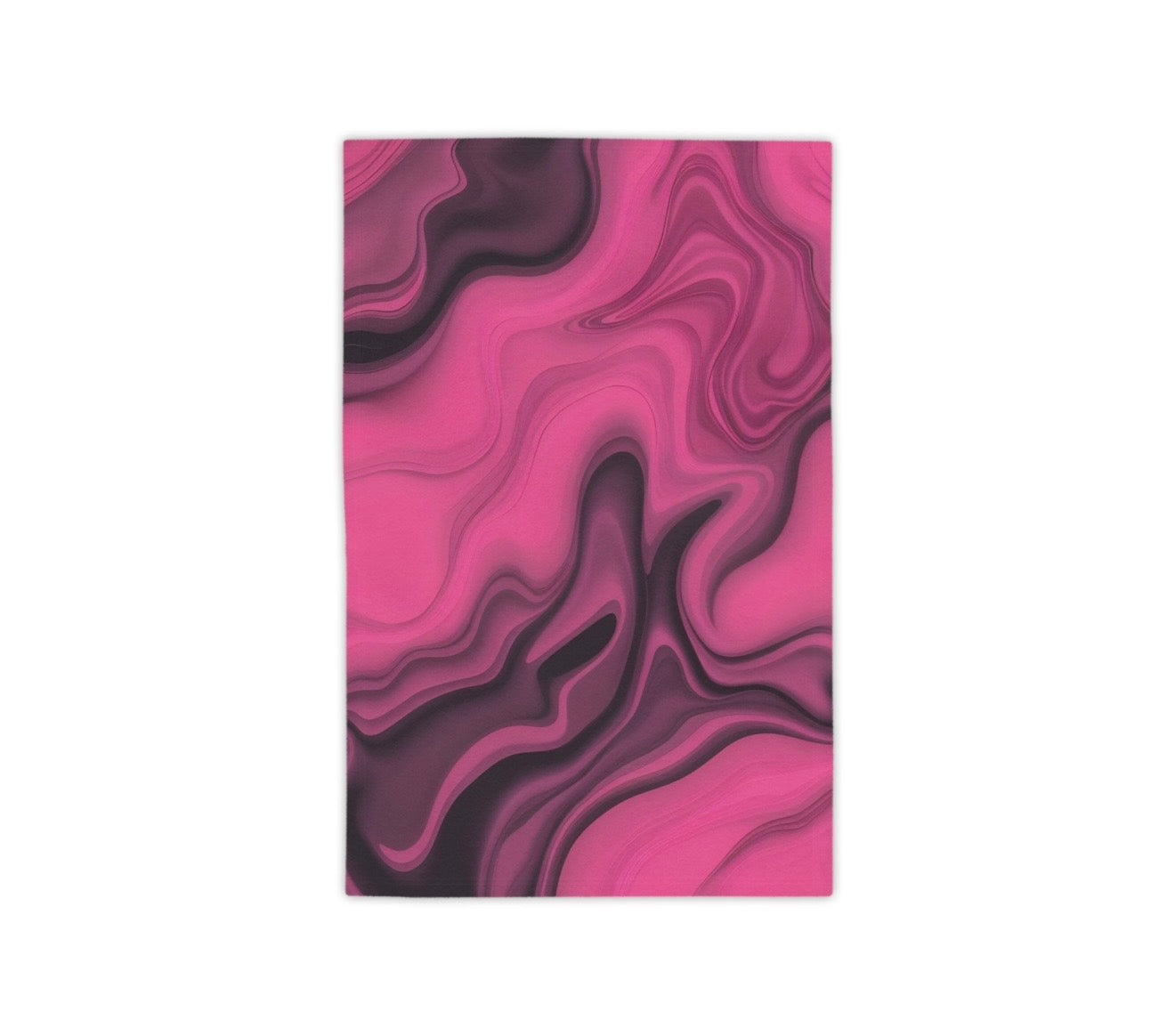 Black Pink Beach Towel Marble design kids adults for swimming for water fast drying