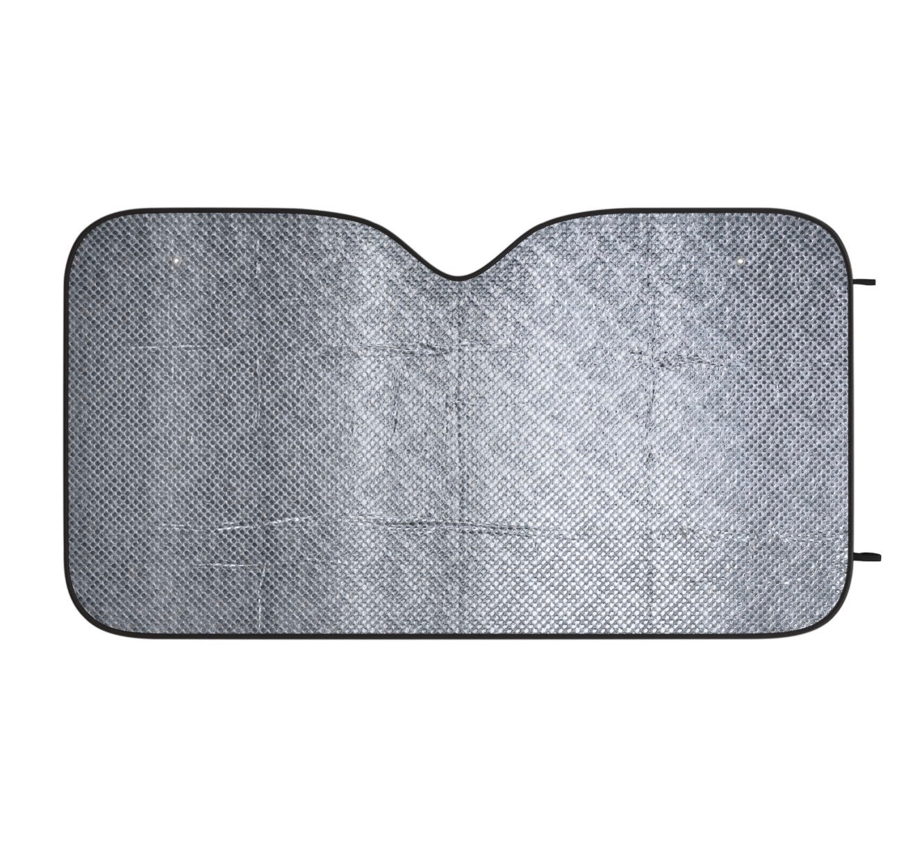 Blue Dot painting sun visor shade window cover